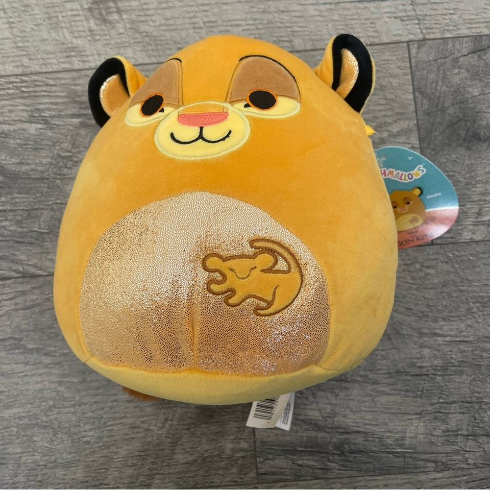 Squishmallow Disney The Lion King Simba 8" Plush Soft Toy